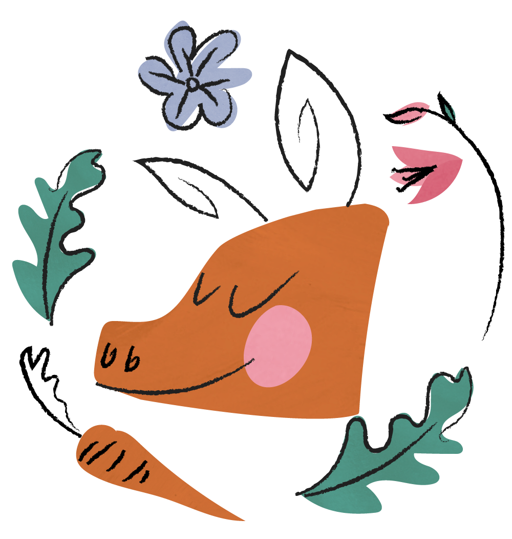 The Park Café pig logo icon